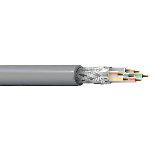 Belden 1540A 28 AWG 7 Conductor 7x36 Stranding Bare Copper 300V RISC 6000 Cable