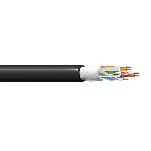 Belden IOP6U 23 AWG 4 Pair Solid Bare Copper Category 6 Premise 300V Horizontal Cable
