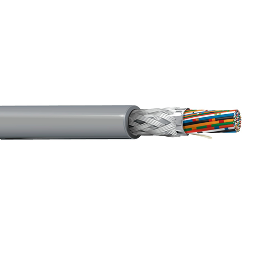 Belden 9950 22 AWG 50 Conductor 7x30 Stranding Tinned Copper 300V Computer EIA RS-232 Cable