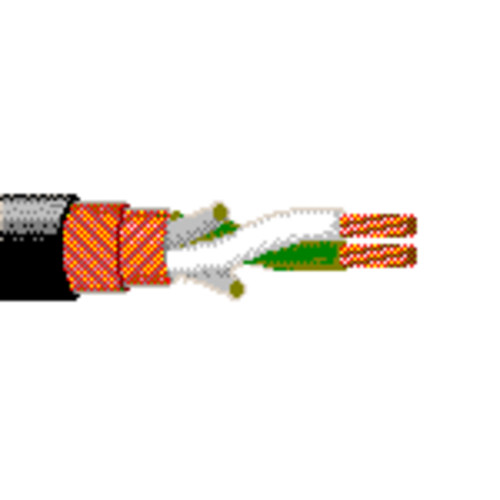 Belden 9397 24 AWG 2 Conductor 105x44 Stranding Bare Copper 300V Microphone Cable