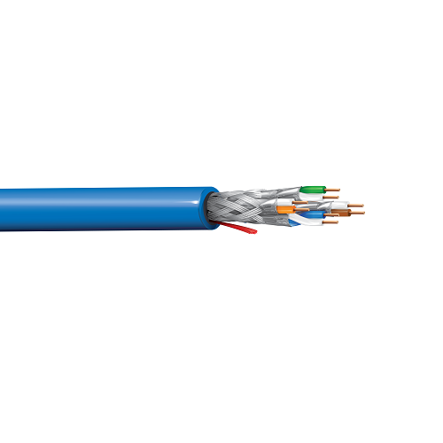 Belden 10GXE02 23 AWG 4 Pair Solid Bare Copper Category 6A Enhanced Premise 625MHz Horizontal Cable