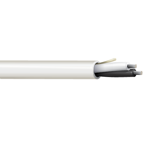 Belden 6000UH 12 AWG 2 Conductor 19x25 Stranding Tinned Copper 300V Security and Sound Cable