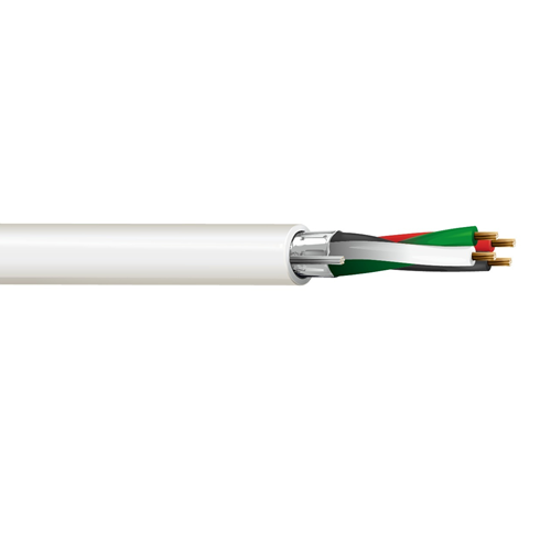 Belden 6202FE 16 AWG 4 Conductor 19x29 Stranding Bare Copper 300V Security and Sound Cable