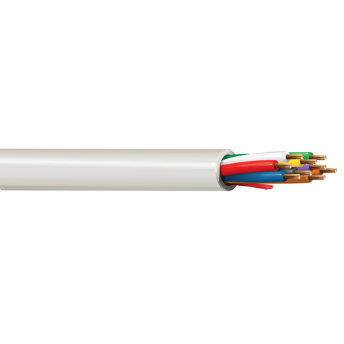 Belden 5407UE 20 AWG 9 Conductor 7x28 Stranding Bare Copper 300V Security and Sound Cable