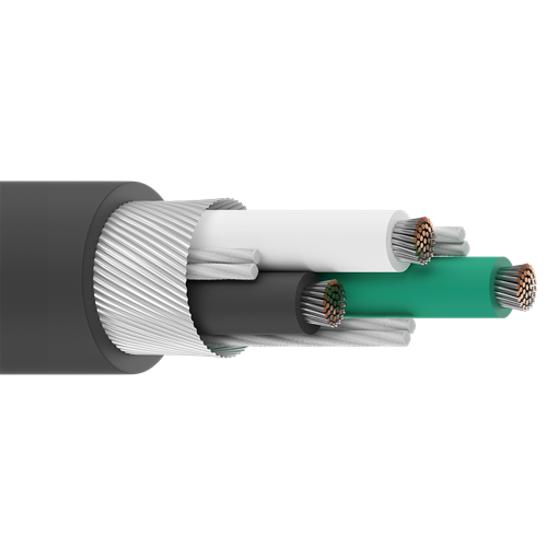 Belden 8453 18 AWG 3 Conductor 41x34 Stranding Tinned Copper 300V Portable Cordage Cable