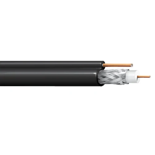 Belden 1839A 18 AWG 1 Conductor Solid Bare Copper Covered Steel 350V DBS Coax Cable