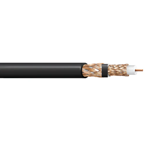 Belden 9192 15 AWG 1 Conductor 19x27 Stranding Bare Copper 300V Video Triax Coax Cable