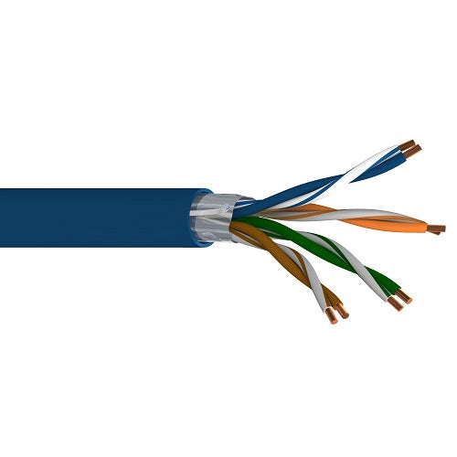 Belden 7901A 24 AWG 4 Pair Solid Bare Copper Industrial Ethernet Cat 5e 300V DataTuff Cable