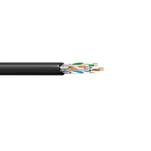 Belden 7970A 22 AWG 4 Pair Solid Bare Copper Industrial Ethernet Cat 6 600V DataTuff Cable