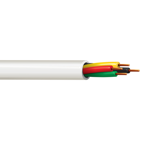 Belden 1242A 22 AWG 4 Conductor Solid Bare Copper 300V Audio Control and Instrument Cable