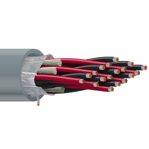 Belden 9520 22 AWG 9 Pair 7x30 Stranding Tinned Copper 300V Instrumentation PLTC Cable