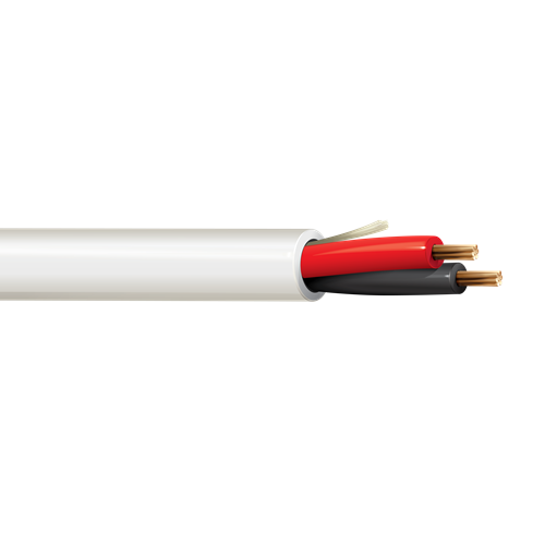 Belden 6300UE 18 AWG 2 Conductor 7x26 Stranding Bare Copper 300V Security and Sound Cable