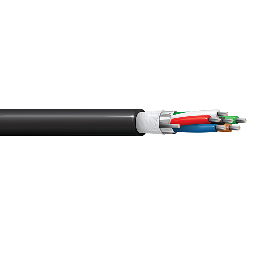 Belden 5304F1 18 AWG 6 Conductor 7x26 Stranding Tinned Copper 300V Security and Sound Cable