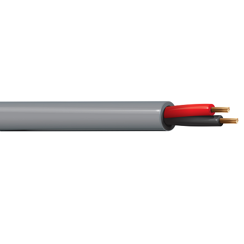 Belden 5500UG 22 AWG 2 Conductor 7x30 Stranding Bare Copper 300V Security and Sound Cable