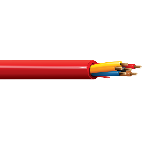 Belden 5304UL 18 AWG 6 Conductor 7x26 Stranding Bare Copper 300V Fire Alarm Cable