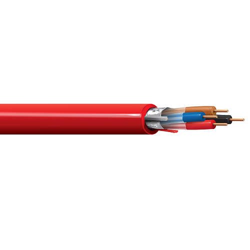 Belden 5322FN 18 AWG 4 Conductor Solid Bare Copper 150V Fire Alarm Cable