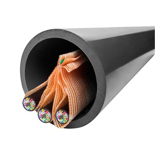 MaxCell 4 inch 3 Cell Edge Detectable fabric innerduct MXED86383 250FT