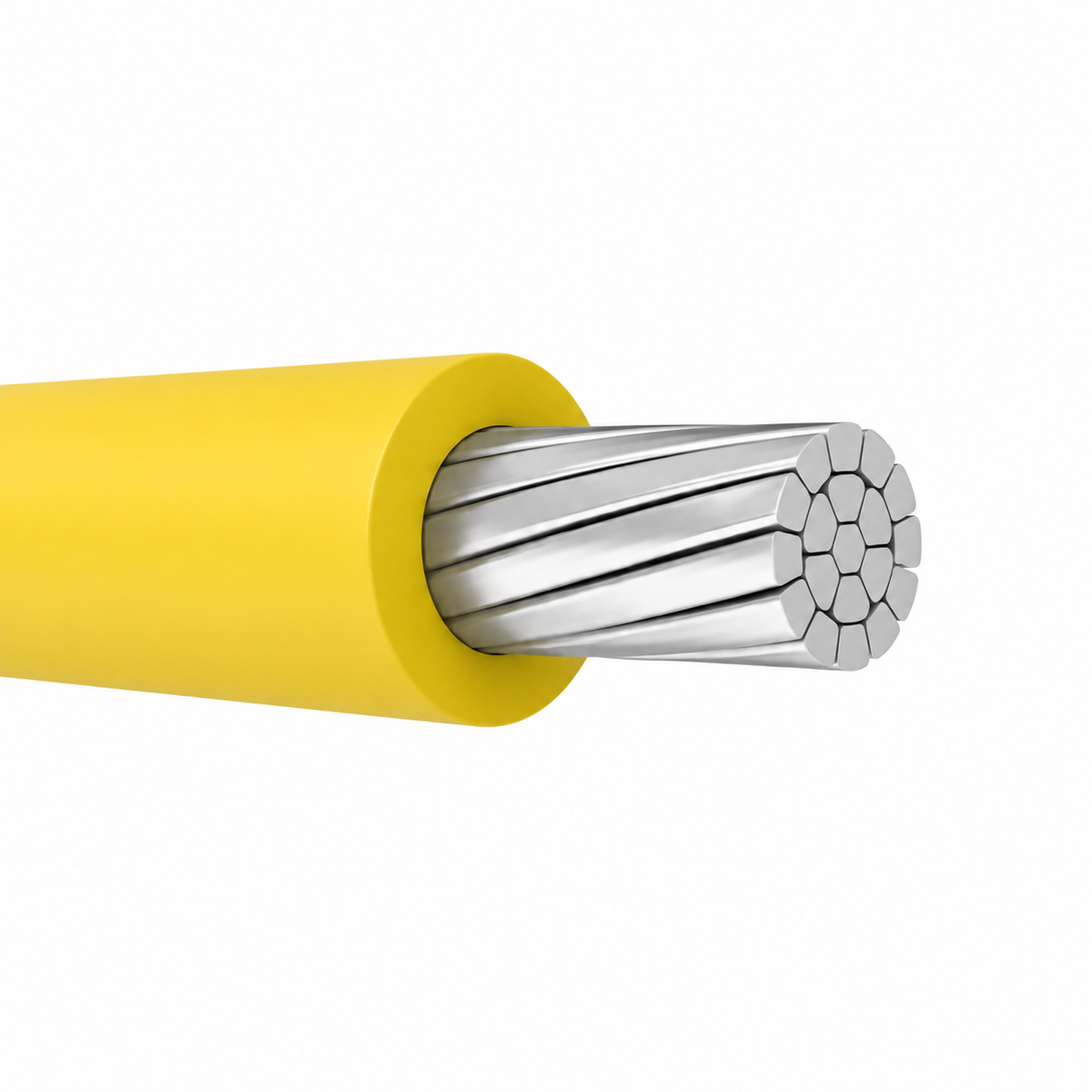 250' 1 AWG THHN/THWN-2 Aluminum Building Wire PVC Insulation Nylon Jacket 600V