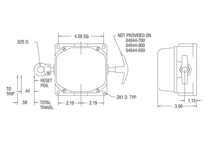04944-640 Cable Operated Switches