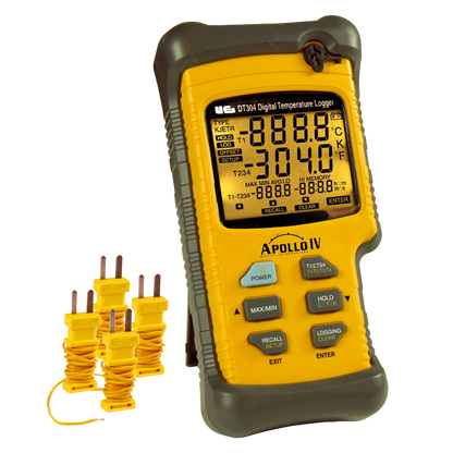 Quad Input Logging Thermometer