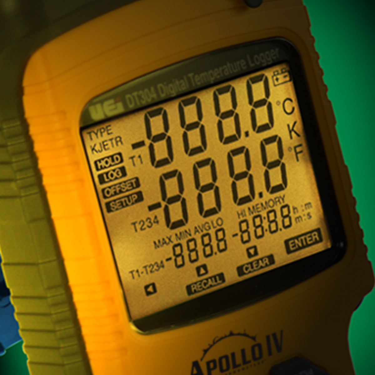 Quad Input Logging Thermometer
