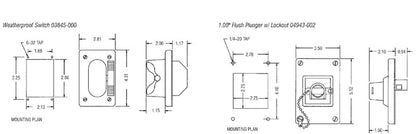 03845-000 Weatherproof Switch