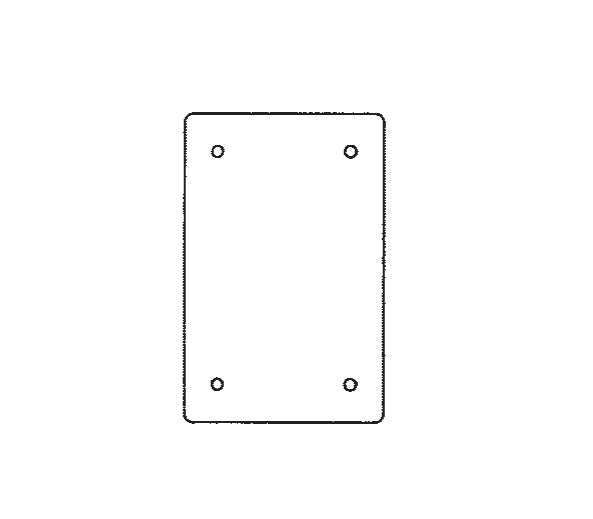 01004-002 Blank Cover Kit