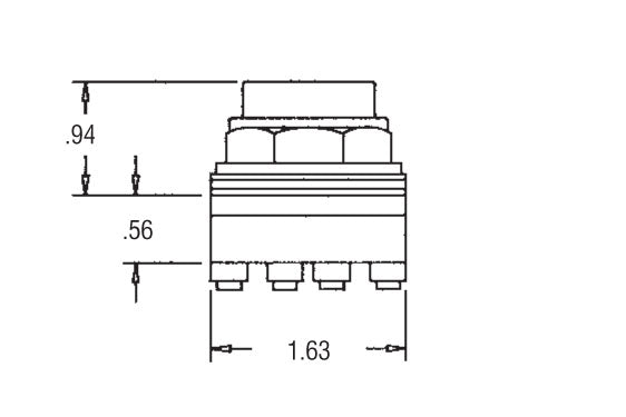 40001-003 30.5mm Push Buttons