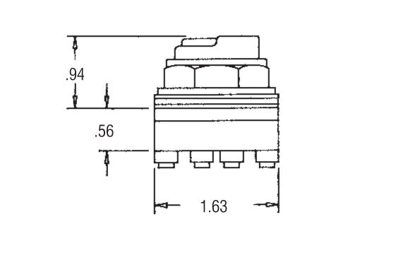 40031-001 30.5mm Push Buttons