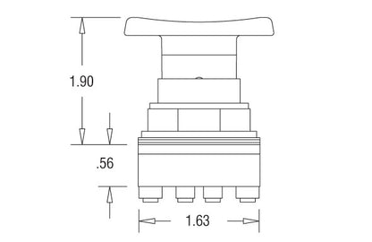40041-004 30.5mm Push Buttons