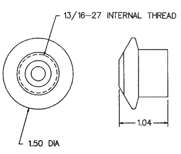 41252-007 Lenses for Pilot Lights and Operators