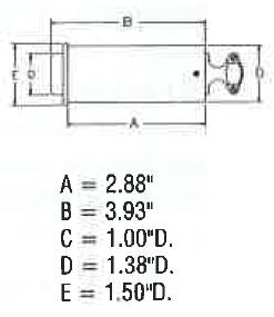 02321-002 Cylindrical Push Button