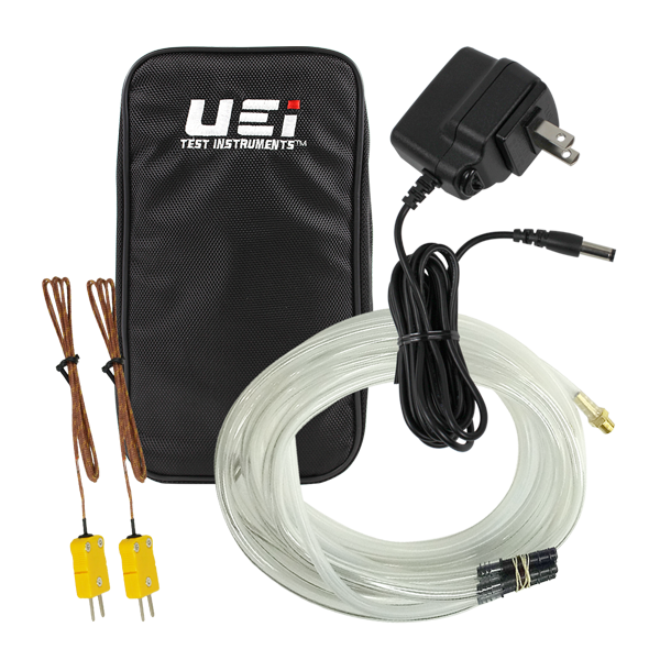 Combustion Analyzer Pressure Kit - BF100, AACA4, ATT29 (2), Pressure Tubing & AC519 Case