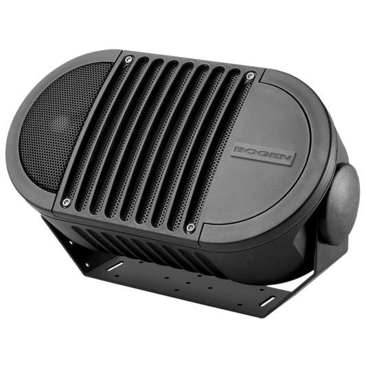 A6TBLK - Outdoor-Ready Bogen "Armadillo" Loudspeaker with Clear Audio