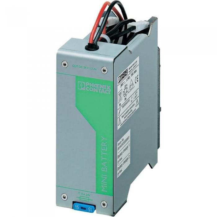 MINI-BAT/24DC/1,3AH Rechargeable battery module – NassauElectrical