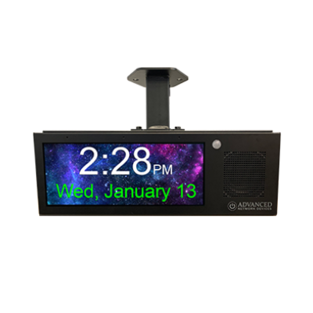 IPCSHD-DS-MB-IC - Double-Sided 1920x720 HD Display with InformaCast, 600 ft² Audio