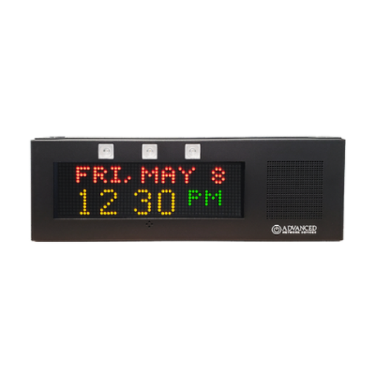 IPCSS-RWB-MB-IC - 40ft Viewing IP Display, Scrolling Text, InformaCast Ready