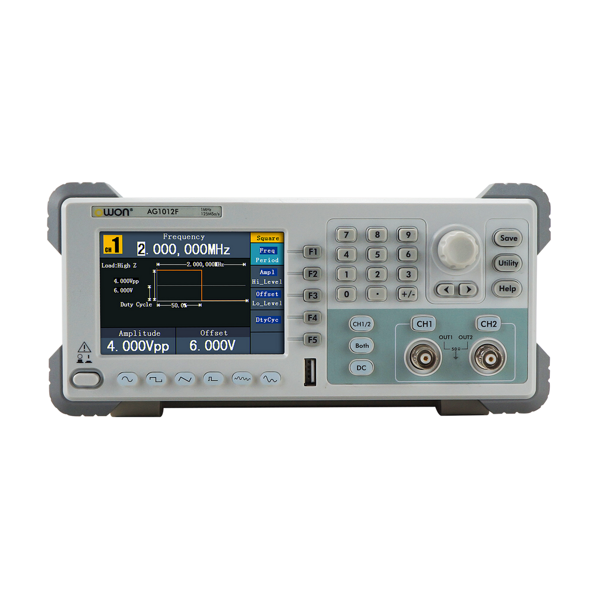AG1012F Dual-channel Arbitrary Waveform Generator