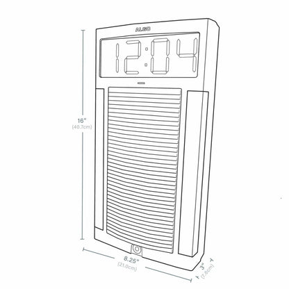 8190-IC - InformaCast Enabled PoE IP Paging Speaker, 4-Speaker Array