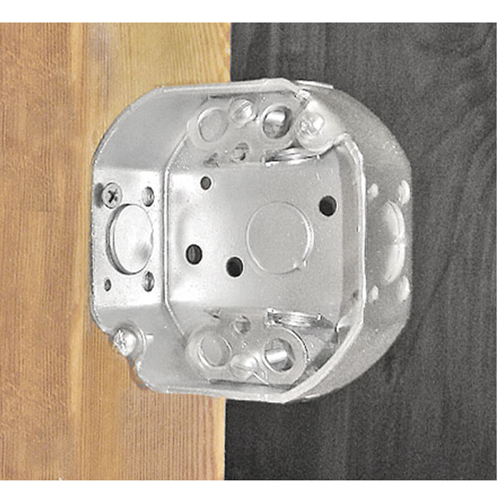 4 Inch Octagon Box 1-1/2 Inch Deep BX Clamps 54151-BX (Pack of 100)