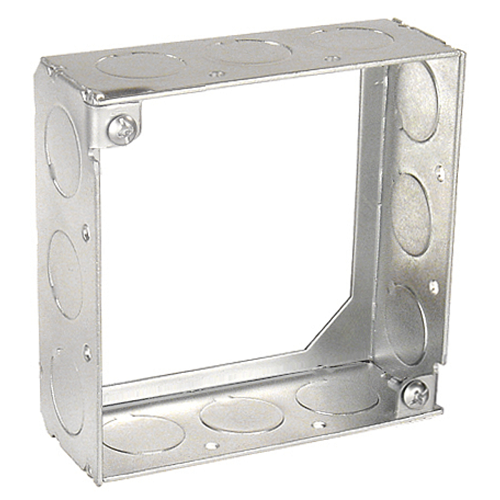 4 Inch Square Extension Ring 1-1/2 Inch Deep Drawn 53141-1/2 (Pack of 100)