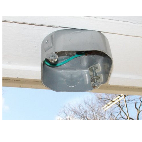 4 Inch Octagon Weatherproof Outdoor Fan And Fixture Support Box 1-1/2 Inch Deep No Bracket 54151-FANNBWP (Pack of 25)