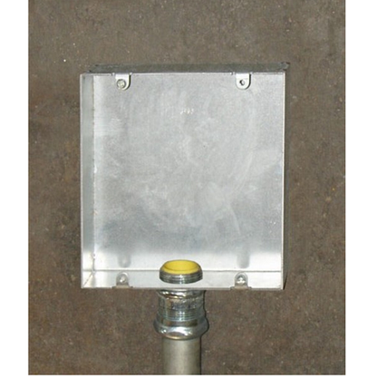 6 Inch Square Blank Junction Box 1-1/2 Inch Deep No Knockouts 6150-BLNK (Pack of 10)