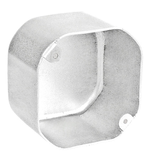 4 Inch Blank Octagon Box 2-1/8 Inch Deep No Knockouts Stainless Steel 54171-BLNKSS (Pack of 25)