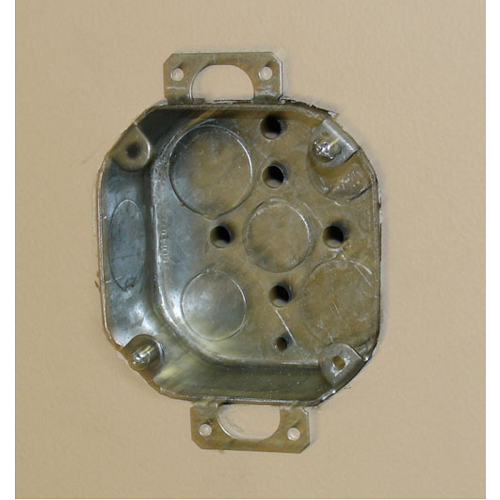 4 Inch Octagon Cut In Old Work Box 2-1/8 Inch Deep 54171-OW (Pack of 50)