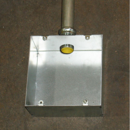 6 Square Blank Junction Box 3-1/2 Inch Deep No Knockouts 6350-BLNK (Pack of 10)