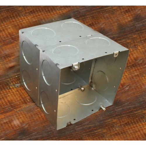 6 Square Extention Ring 3-1/2 Inch Deep 1/2 And 3/4 Inch Knockouts 6350-EXT (Pack of 20)