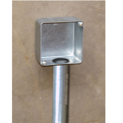 4 Inch Square Blank Junction Box 2-1/8 Inch Deep No Knockouts 52171-BLNK (pack of 25)