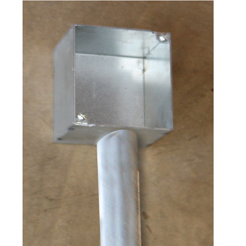 4 Inch Square Blank Junction Box 4 Inch Deep No Knockouts 52191-BLNK (pack of 10)