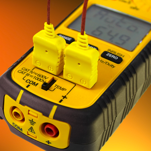 DL589 600A TRMS Clamp Meter w/ DC Amps